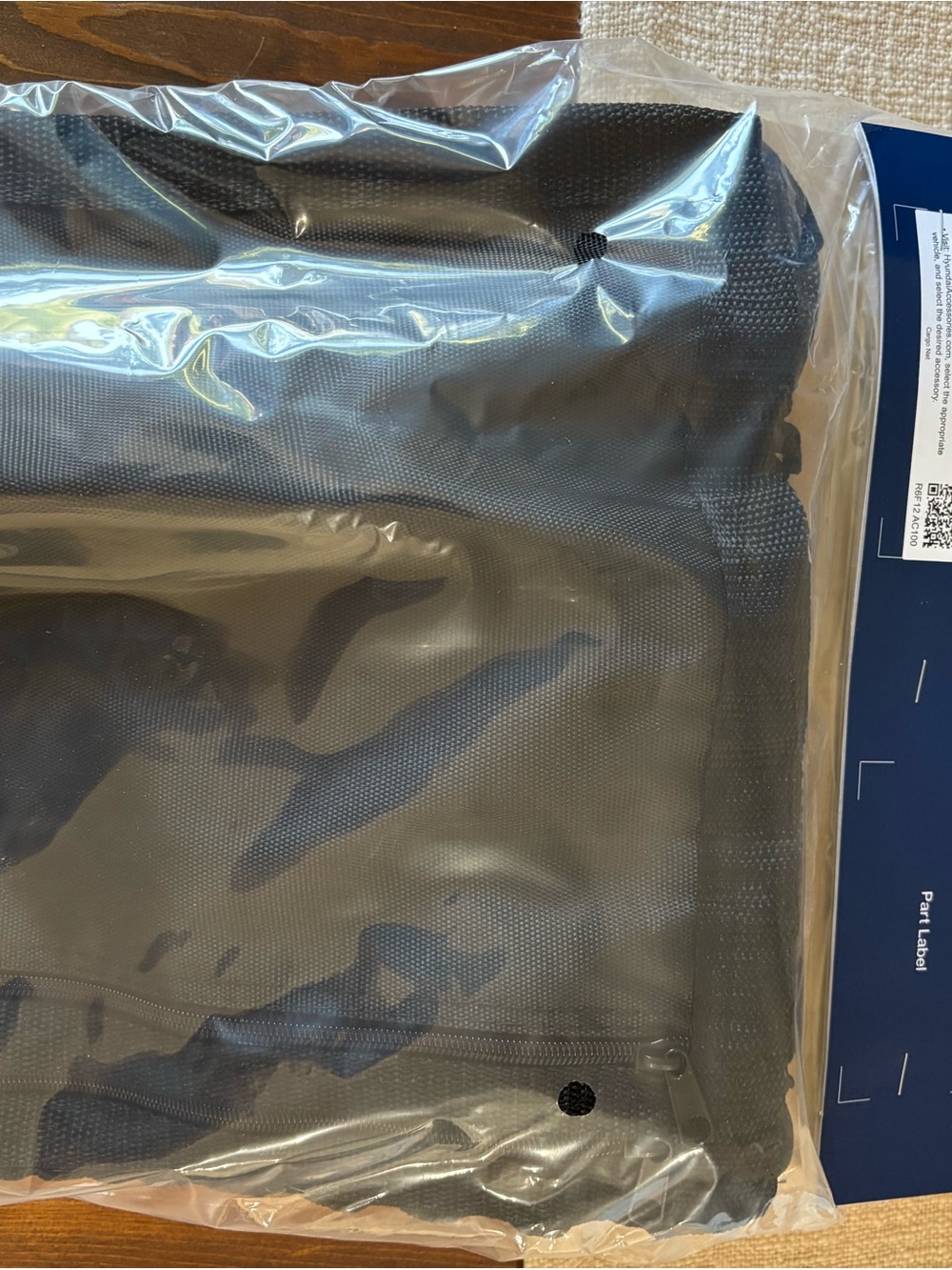 Hyundai 2024-2026 Santa Fe Genuine OEM cargo net. (See details).